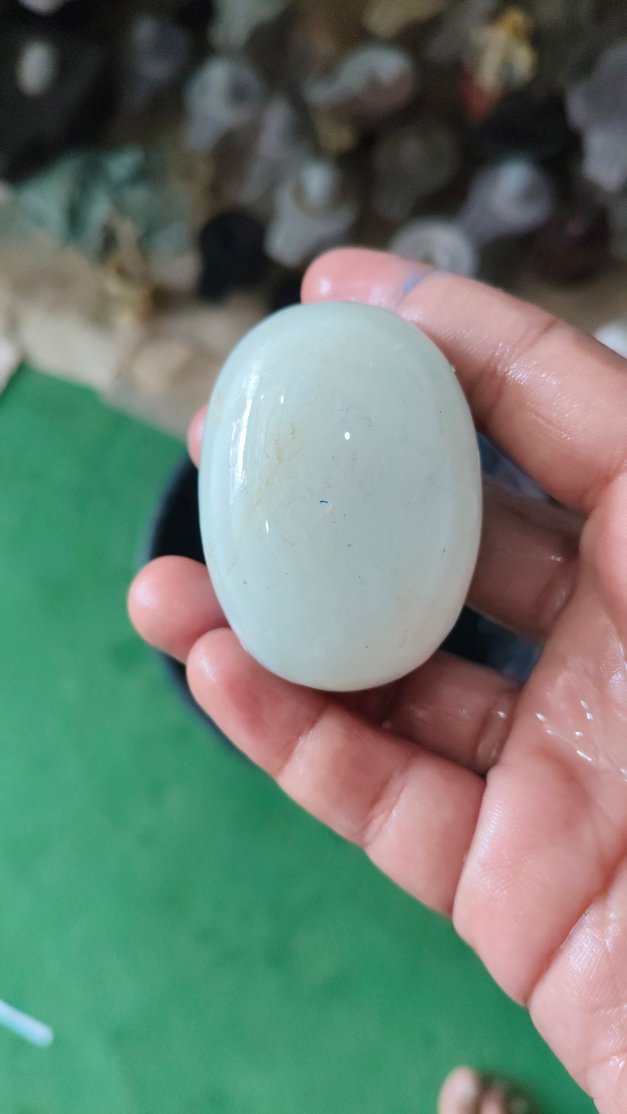 White narmdeswar with jaladhari home pooja