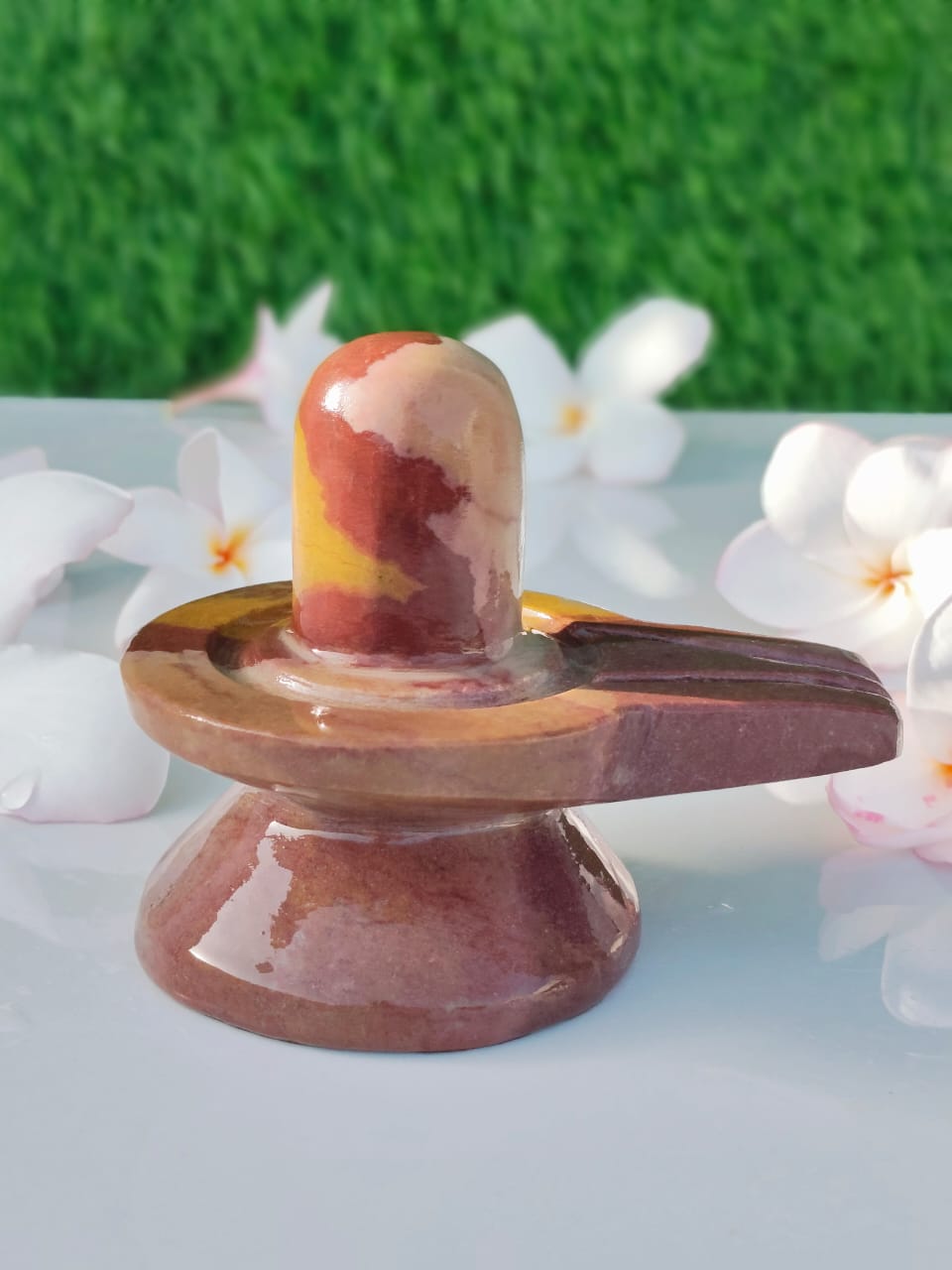 Angul ke sije ka narmdeswar akhand 2 inch shivling with 4 inch jaladhari