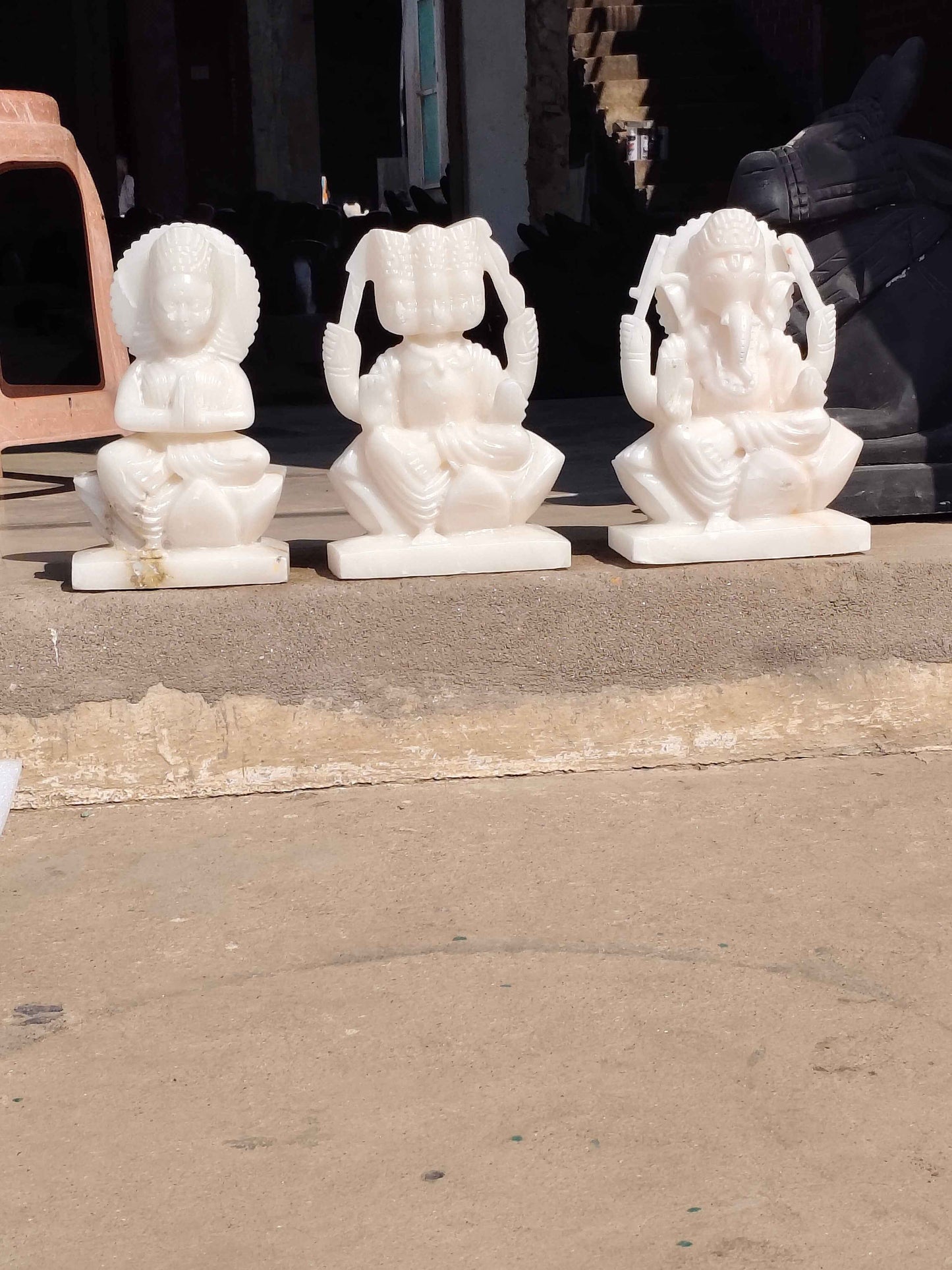 Narmdeswar shivling mandir pooja 8 inch shivling with 16 inch jaladhari