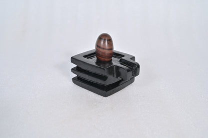2 inch shivling with 4 inch chakor jaladhari home puja