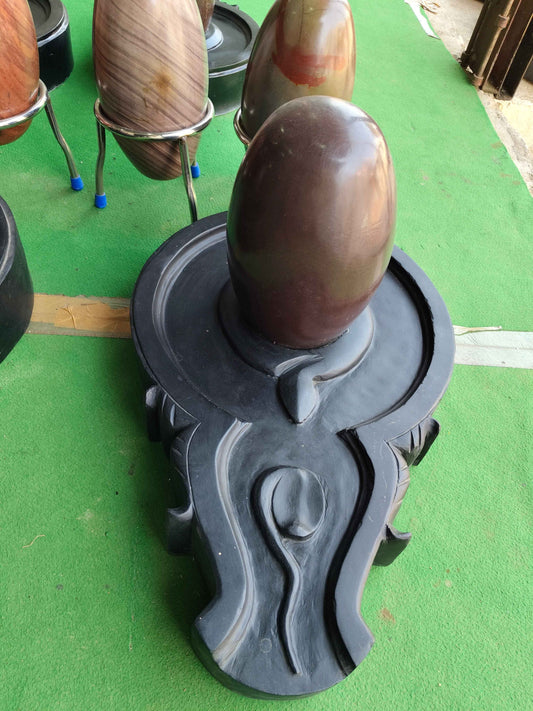 12 inch shivling with 24 inch jaladhari with 12 inch nandi mandir pooja