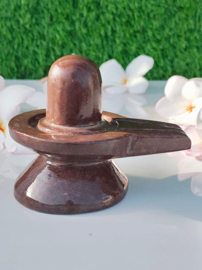 Angul ke sije ka narmdeswar akhand 2 inch shivling with 4 inch jaladhari