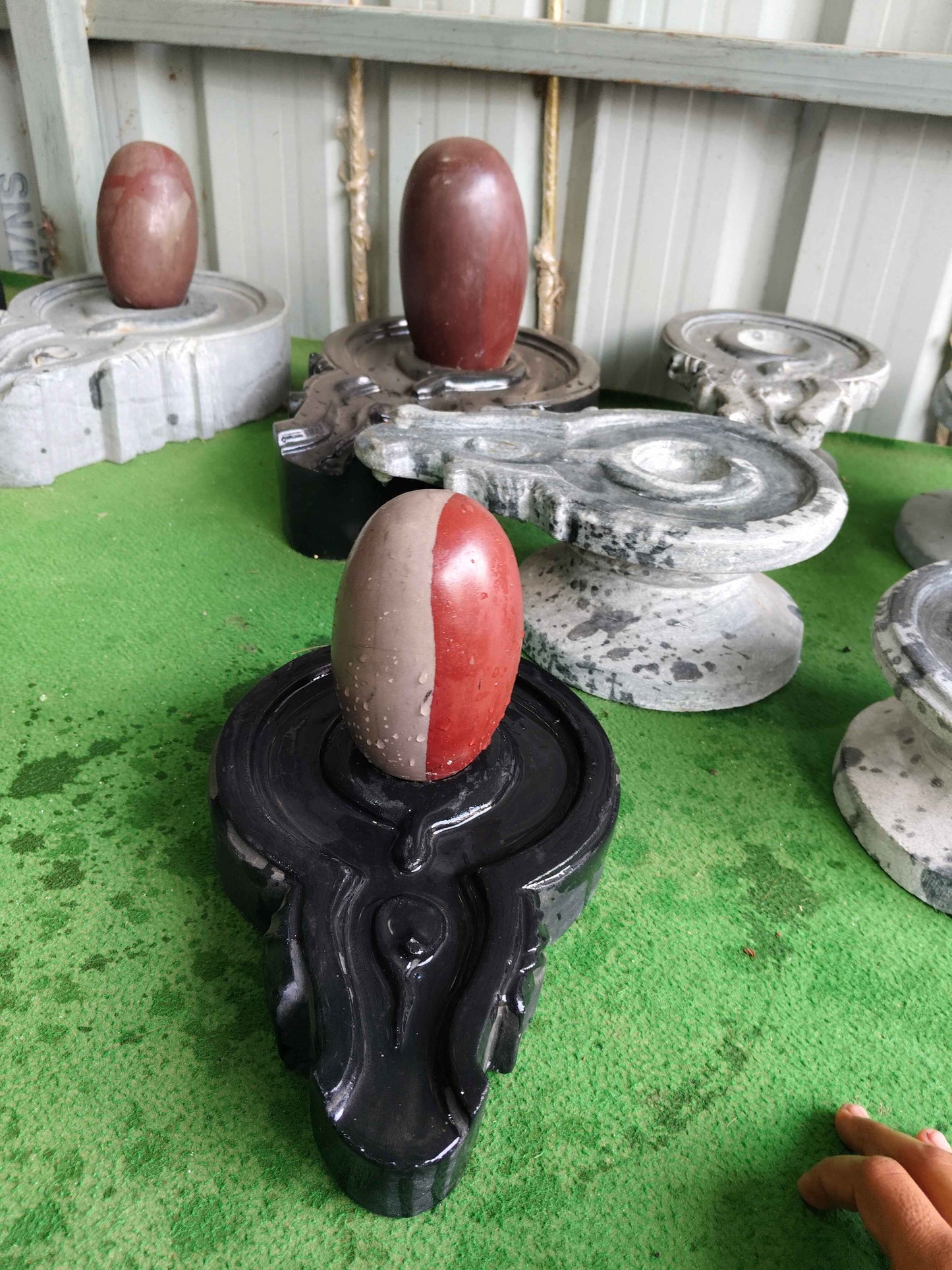 6 inch ardhnareswar shivling 12 inch naag wali jaladhari with nandiji