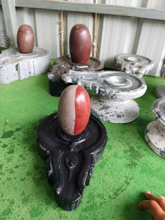 6 inch ardhnareswar shivling 12 inch naag wali jaladhari with nandiji