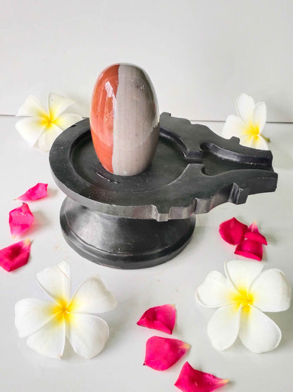 Narmdeswar shivling ## original narmdeswar shivling # 2 inch shivling home pooja