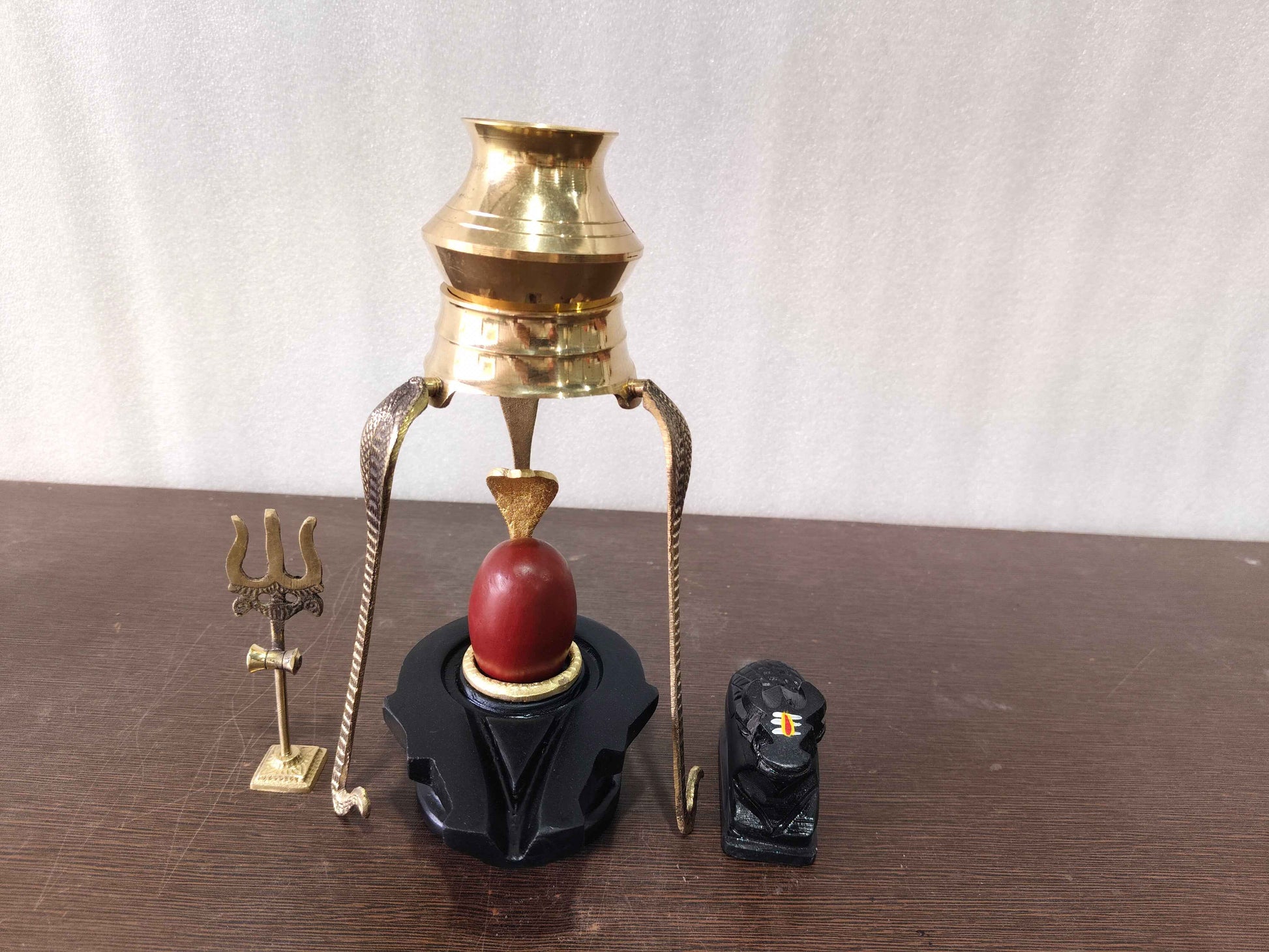 Narmdeswar shivling thumb sije home pooja ke liye full set
