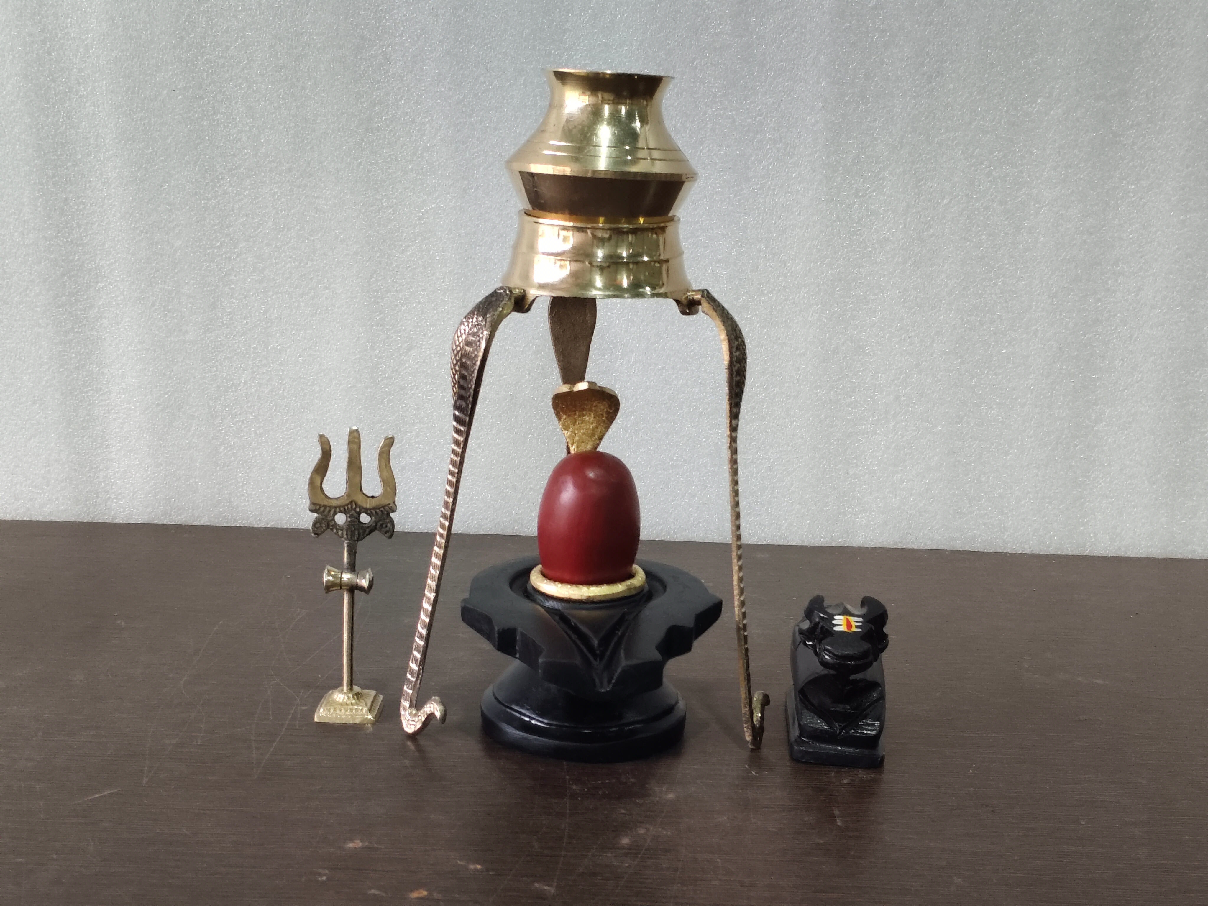 Narmdeswar shivling thumb sije home pooja ke liye full set