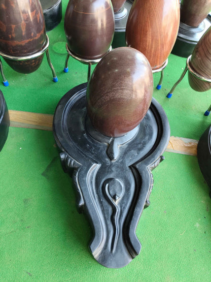 12 inch shivling with 24 inch jaladhari with 12 inch nandi mandir pooja