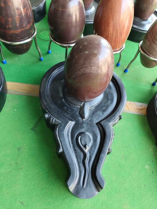 12 inch shivling with 24 inch jaladhari with 12 inch nandi mandir pooja