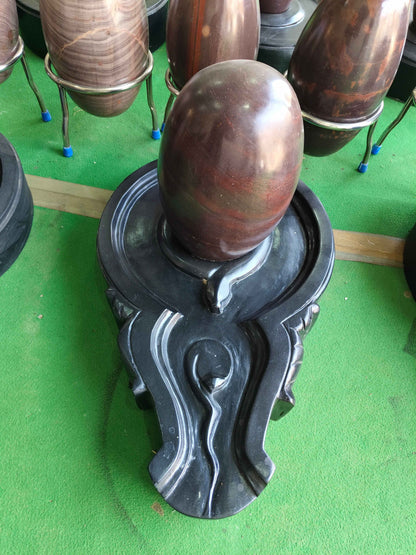 12 inch shivling with 24 inch jaladhari with 12 inch nandi mandir pooja
