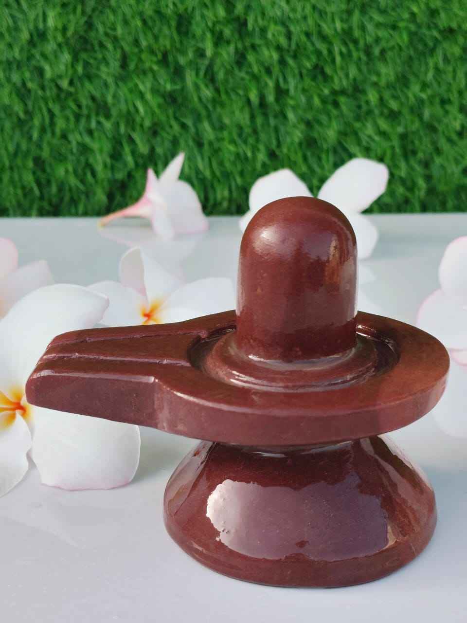 Angul ke sije ka narmdeswar akhand 2 inch shivling with 4 inch jaladhari