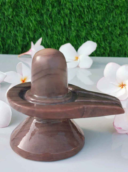 Angul ke sije ka narmdeswar akhand 2 inch shivling with 4 inch jaladhari