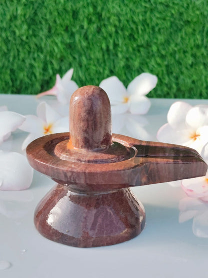 Angul ke sije ka narmdeswar akhand 2 inch shivling with 4 inch jaladhari