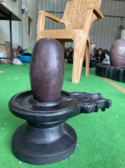 Narmdeswar shivling mandir pooja 8 inch shivling with 16 inch jaladhari