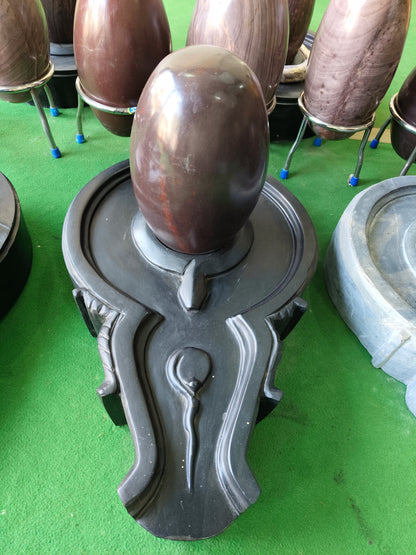 12 inch shivling with 24 inch jaladhari with 12 inch nandi mandir pooja