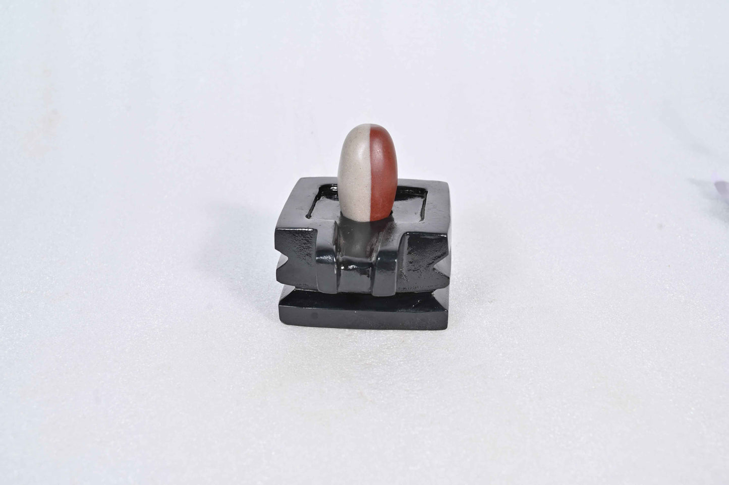 2 inch shivling with 4 inch chakor jaladhari home puja