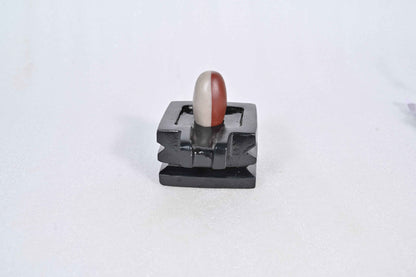 2 inch shivling with 4 inch chakor jaladhari home puja