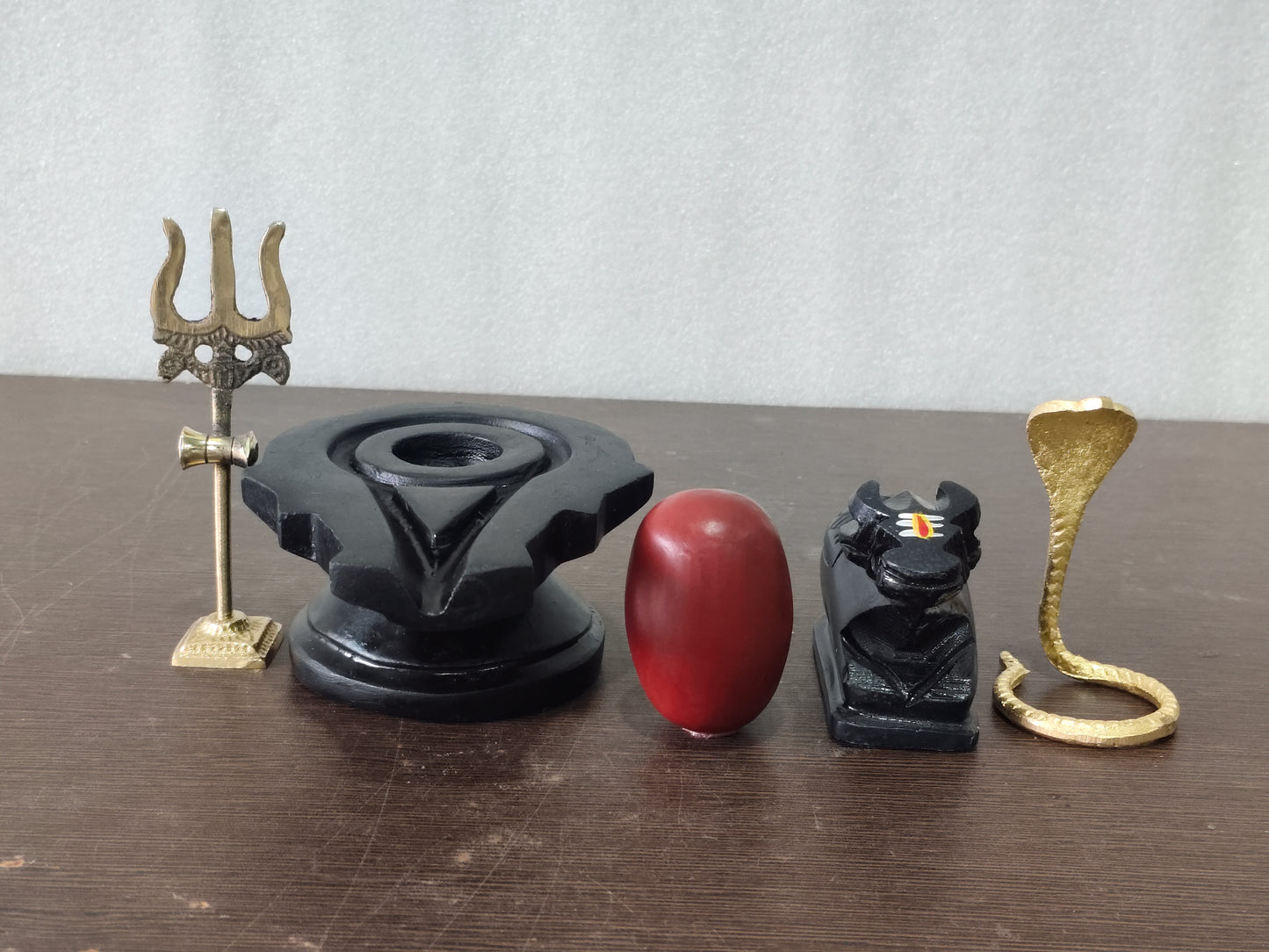 Narmdeswar shivling thumb sije home pooja ke liye full set