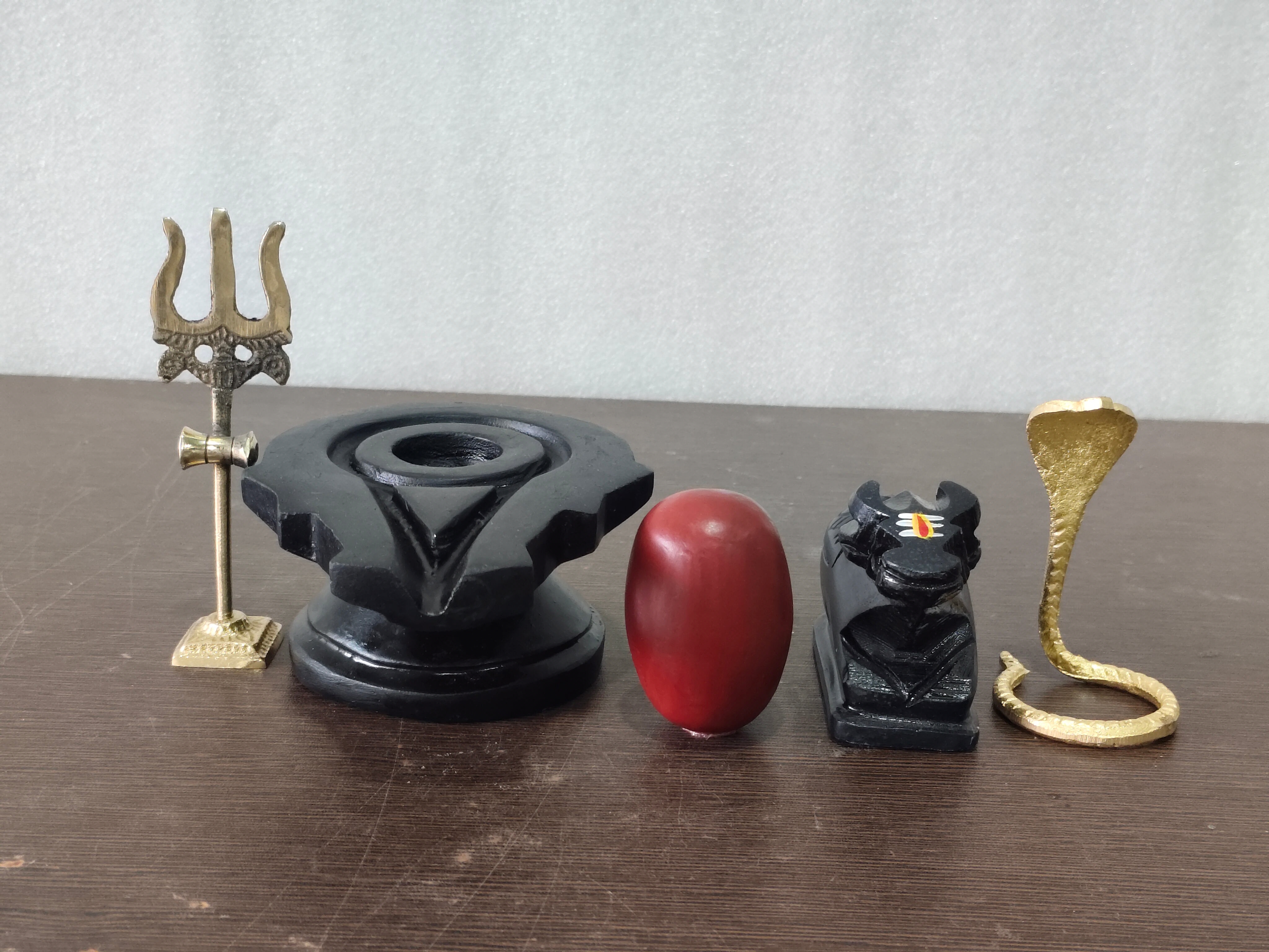 Narmdeswar shivling thumb sije home pooja ke liye full set
