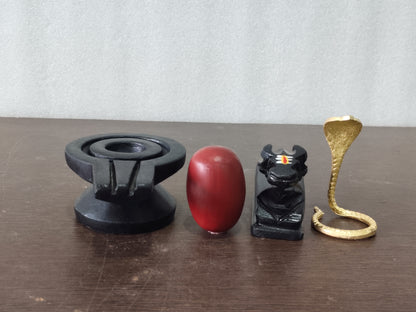 Narmdeswar shivling thumb sije home pooja ke liye full set