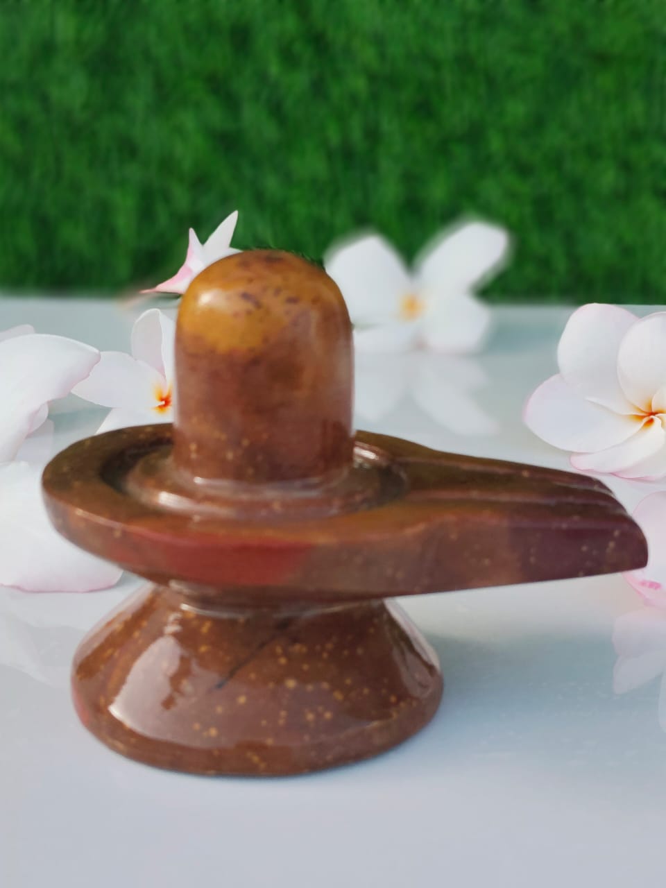 Angul ke sije ka narmdeswar akhand 2 inch shivling with 4 inch jaladhari