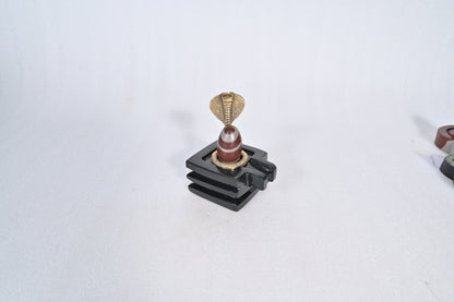 2 inch shivling with 4 inch chakor jaladhari home puja