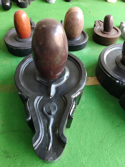 12 inch shivling with 24 inch jaladhari with 12 inch nandi mandir pooja
