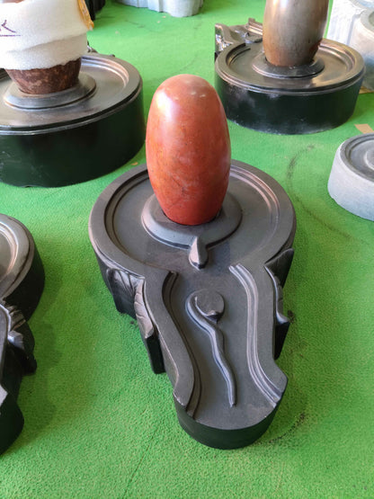 Narmdeswar shivling mandir pooja 8 inch shivling with 16 inch jaladhari